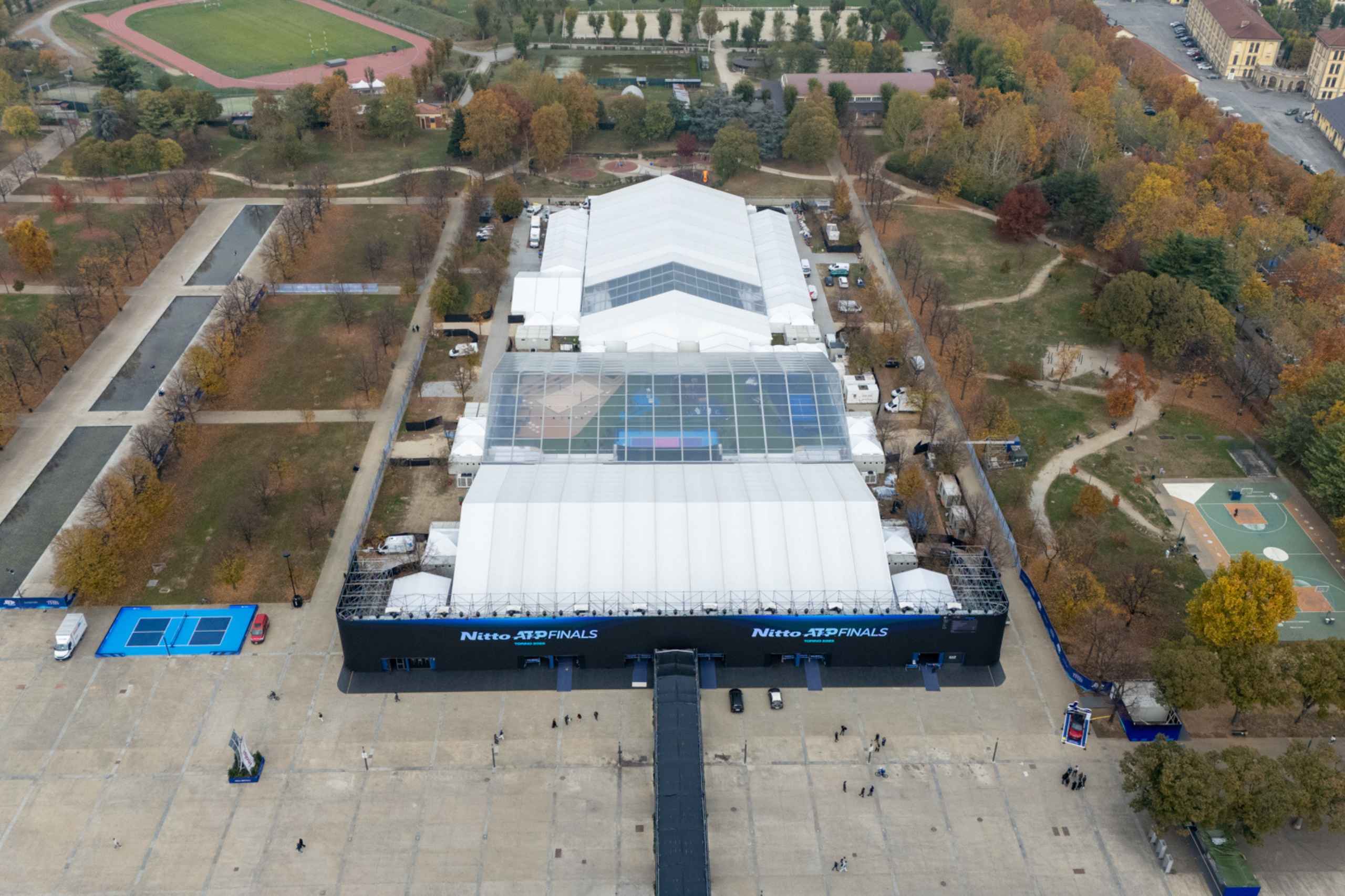 Foto dall'alto ripresa dall'alto e un po' dalla distanza